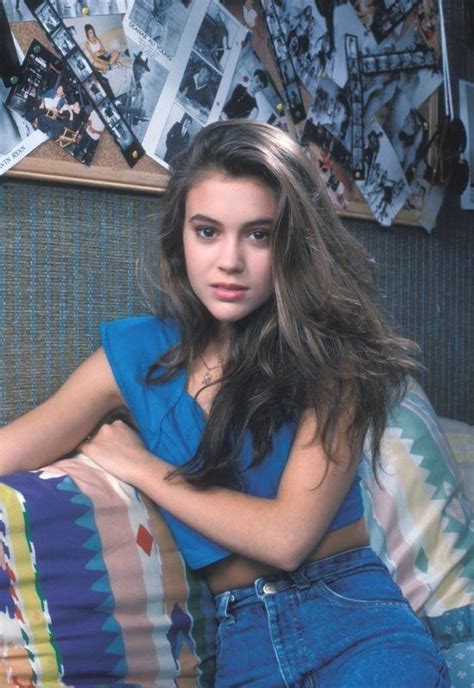 alyssa milano young|Alyssa Milano, 49, shares throwback photos from when she was 16